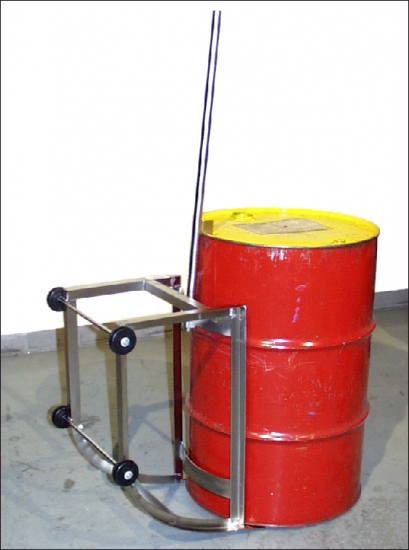 Stainless Drum Cradle Truck - Click Image to Close