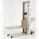 Manual Stainless Straddle Stacker 62" Lift