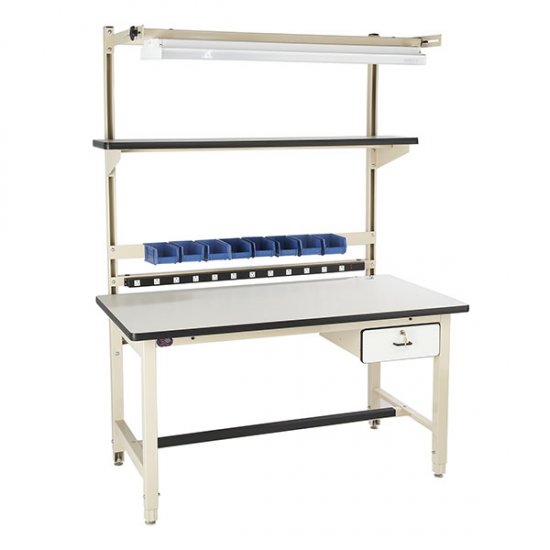 30"D x 72"L ESD Laminate Workbench - Click Image to Close