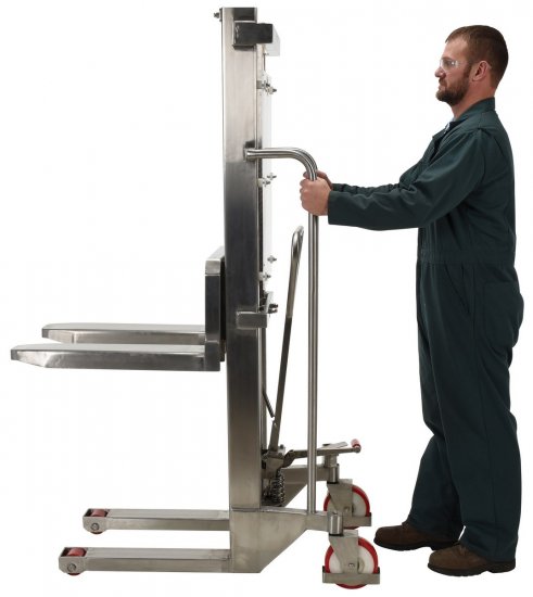 800 Lb Stainless Hefti Lift - Click Image to Close