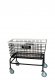 Large Wire Laundry Cart - No Hanger Bar