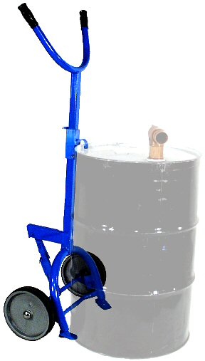 Self Standing Drum Truck - Click Image to Close
