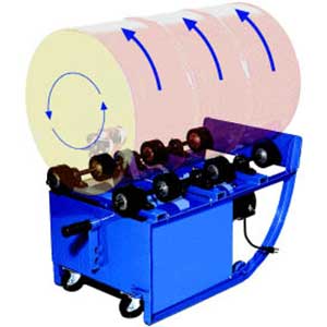 Air Motor Drum Roller - Click Image to Close