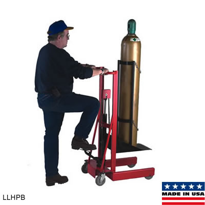 Wesco Cylinder Lift w/ Winch - Click Image to Close