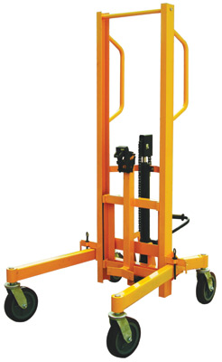 High-Lift Hydraulic Drum Truck - Click Image to Close