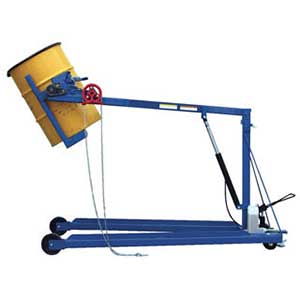 60" Lift Drum Stacker - Click Image to Close