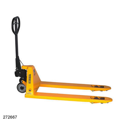 Pallet Truck w/ Hand Brake - Click Image to Close