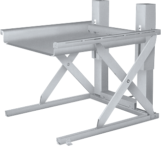 Ground Entry Stainless Steel Lift Table - Click Image to Close