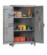 High Capacity Storage Cabinet w/ Pegboard Doors